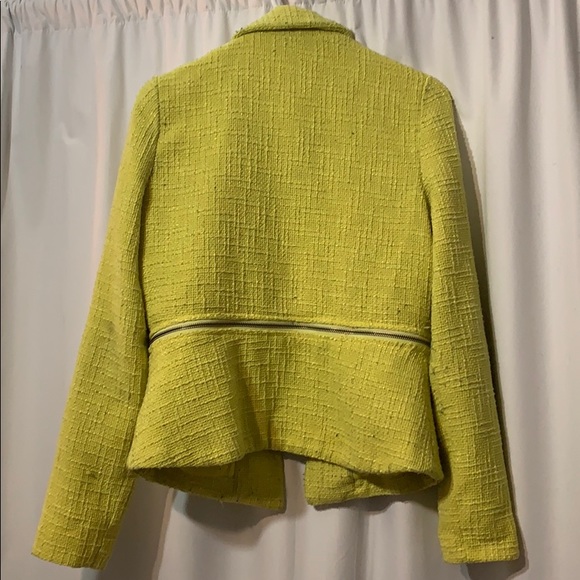 Charming Charlie Neon yellow blazer - Picture 6 of 6